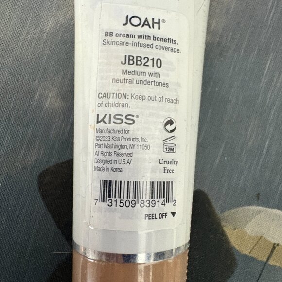 JOAH Perfect Complexion BB Cream Medium Neutral Undertones 30ml JBB210 - Picture 4 of 6